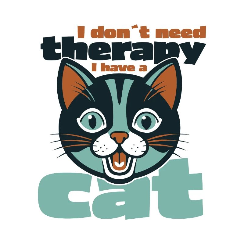 I don´t need therapy. I have a cat