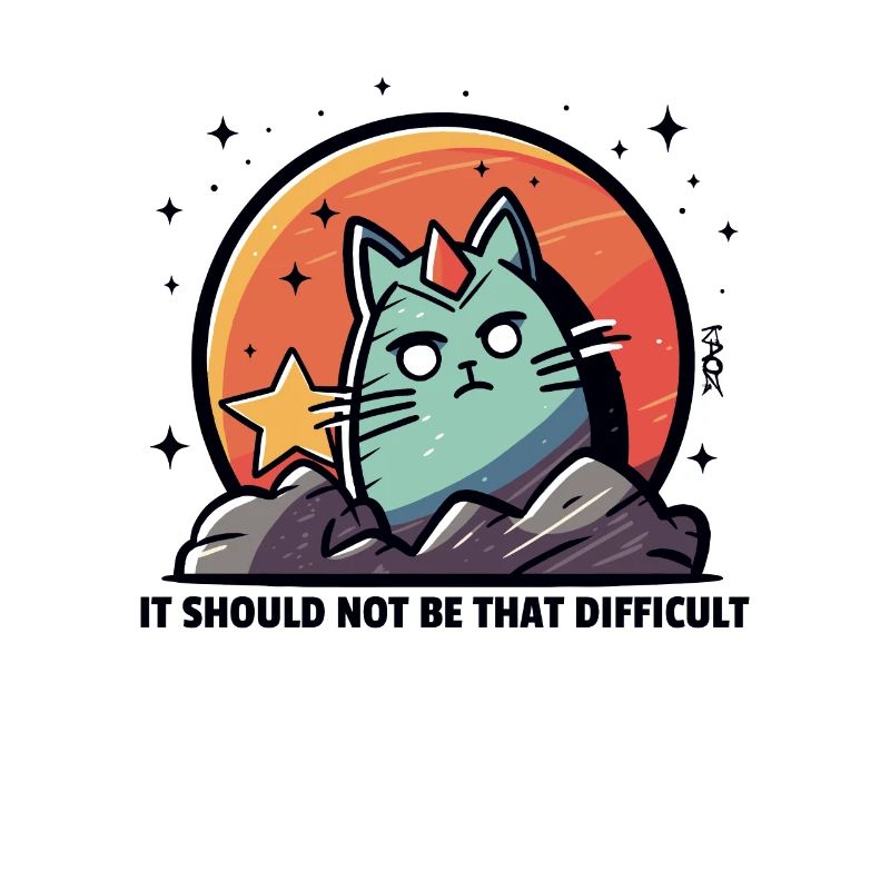 Ça ne devrait pas être si difficile : Chat envoûtant