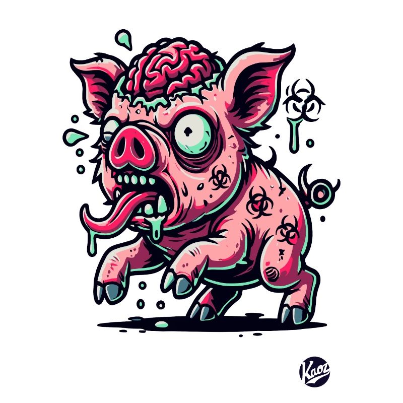 Rotten Brain - Drôle de cochon zombie