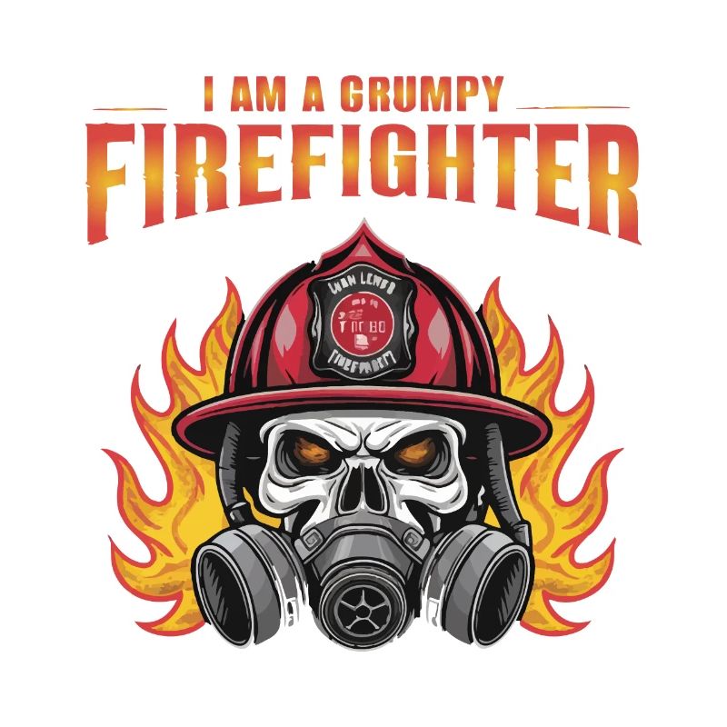 I AM A GRUMPY FIREFIGHTHER