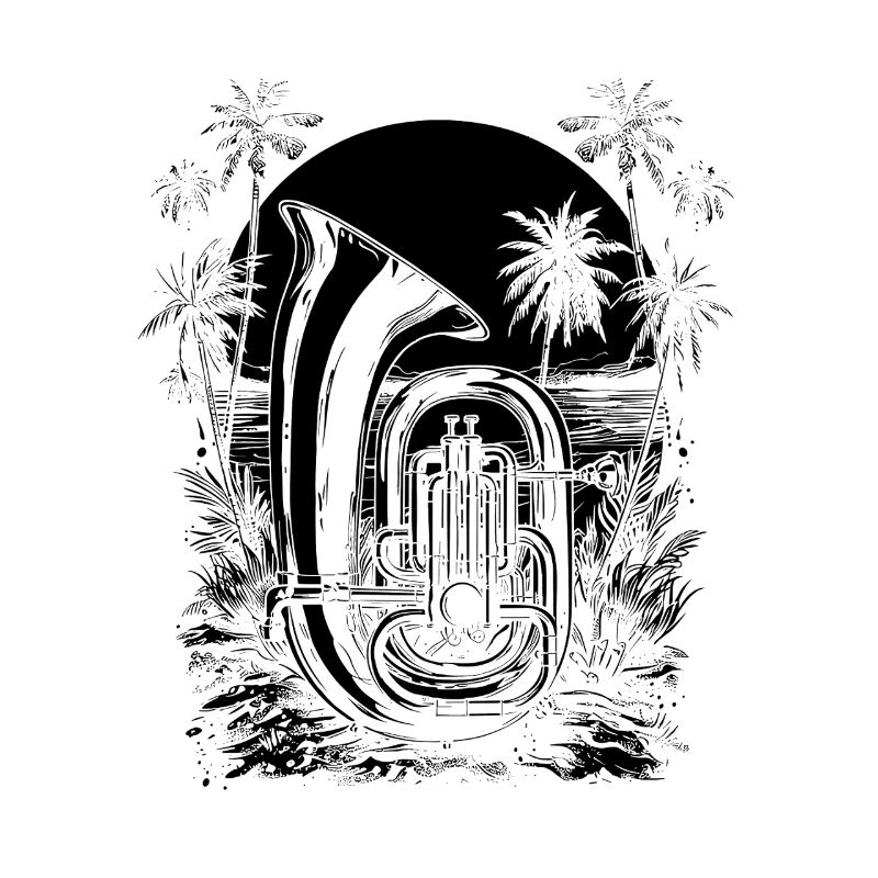 Dessin de tuba