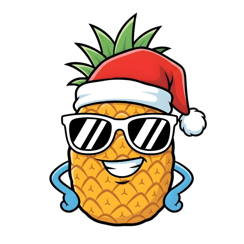 Art de l’ananas de Noël