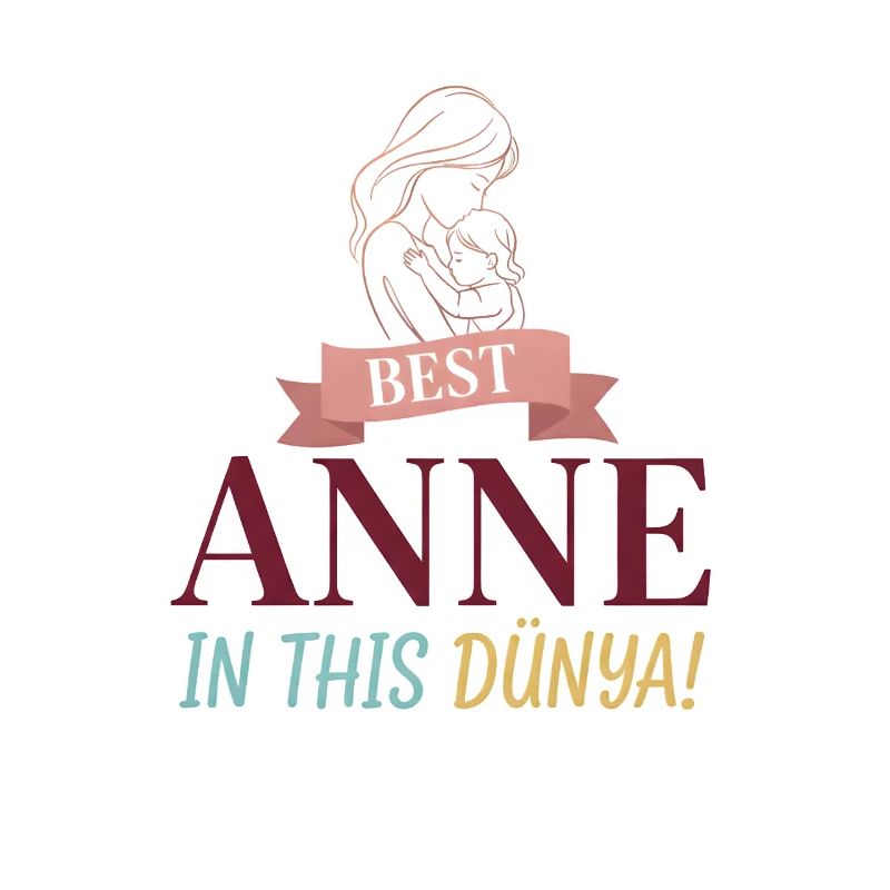 Best Anne in this Dünya - Mutter & Kind Design
