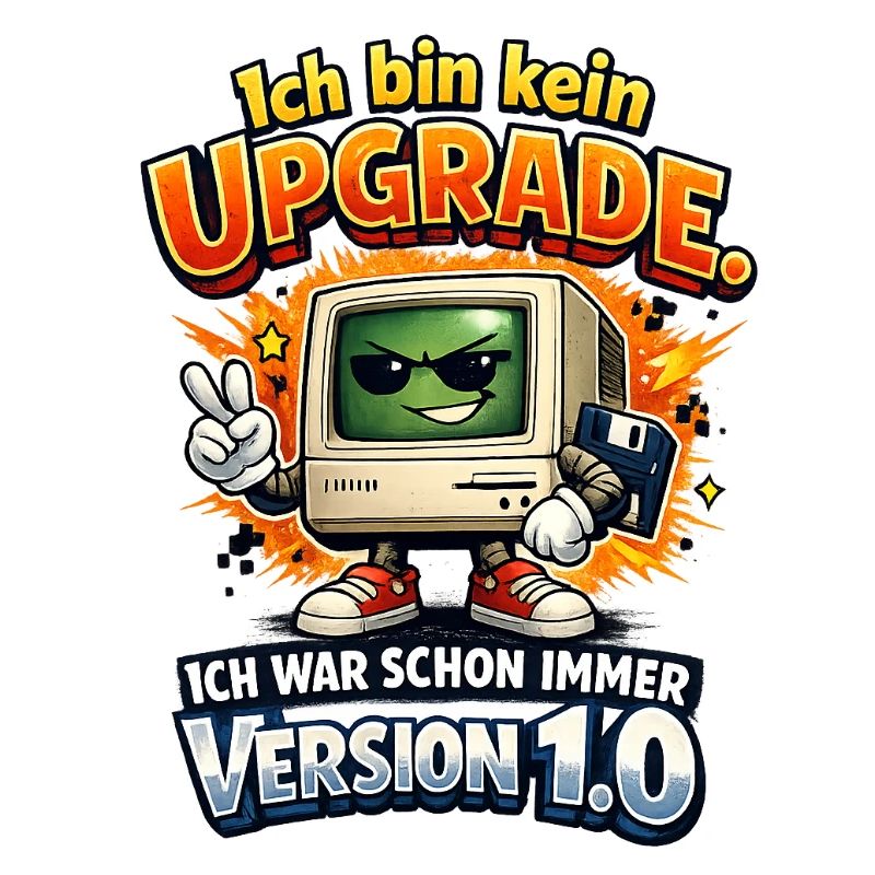 Kein Upgrade, ich war schon immer Version 1.0
