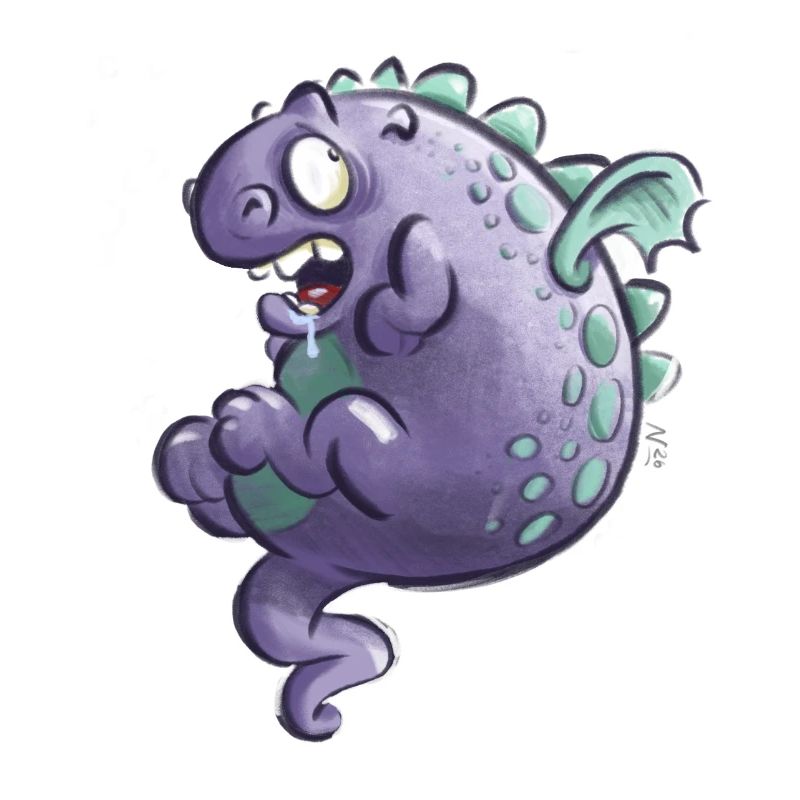 Dragon Pourpre