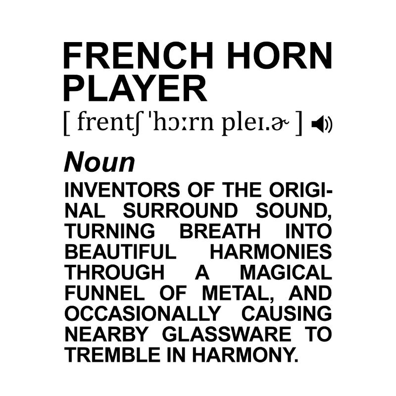 Signification du corniste français