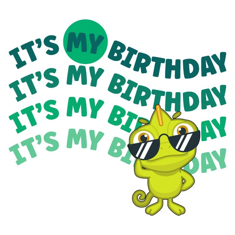 C’est mon anniversaire! Drôle de gecko