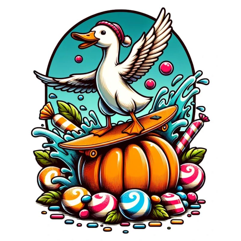 Duck Halloween Candy