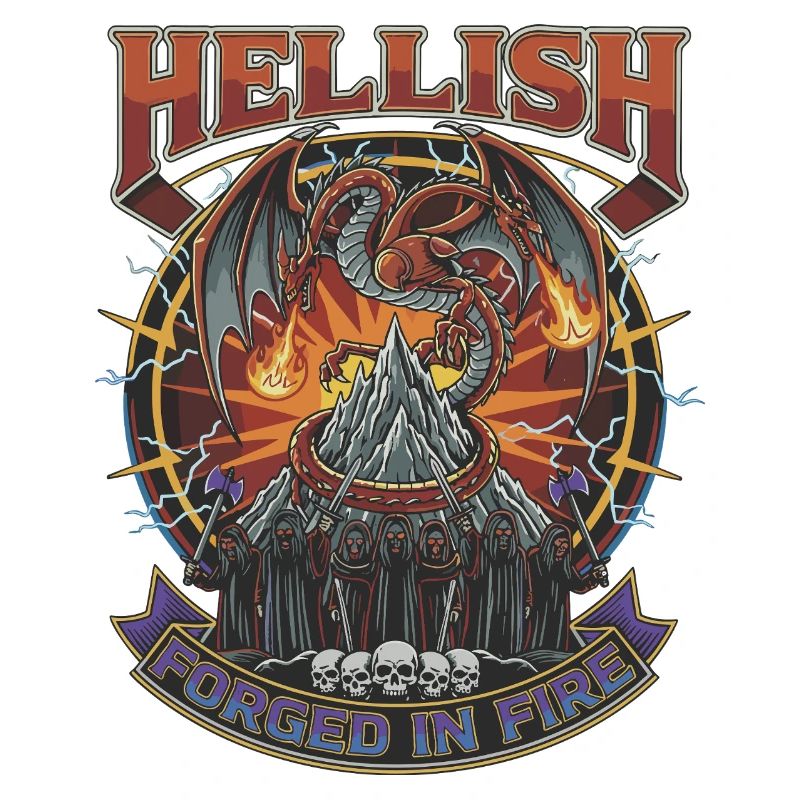 Forgé dans le feu infernal