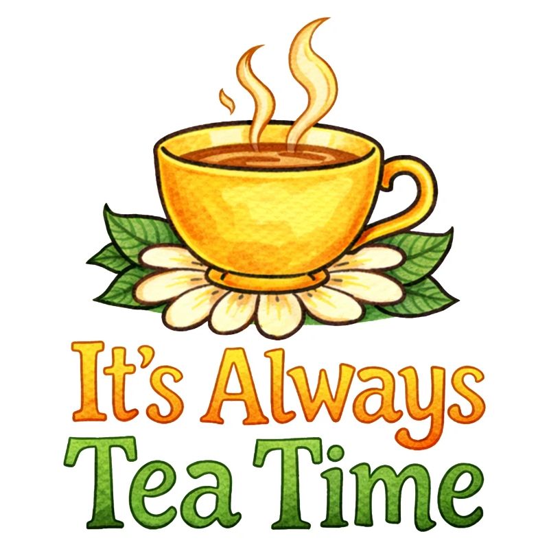 Always Tea Time Teetassen-Design