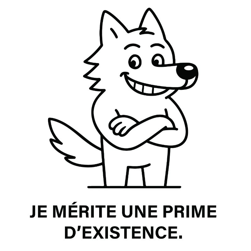 Prime d'existence du loup arrogant