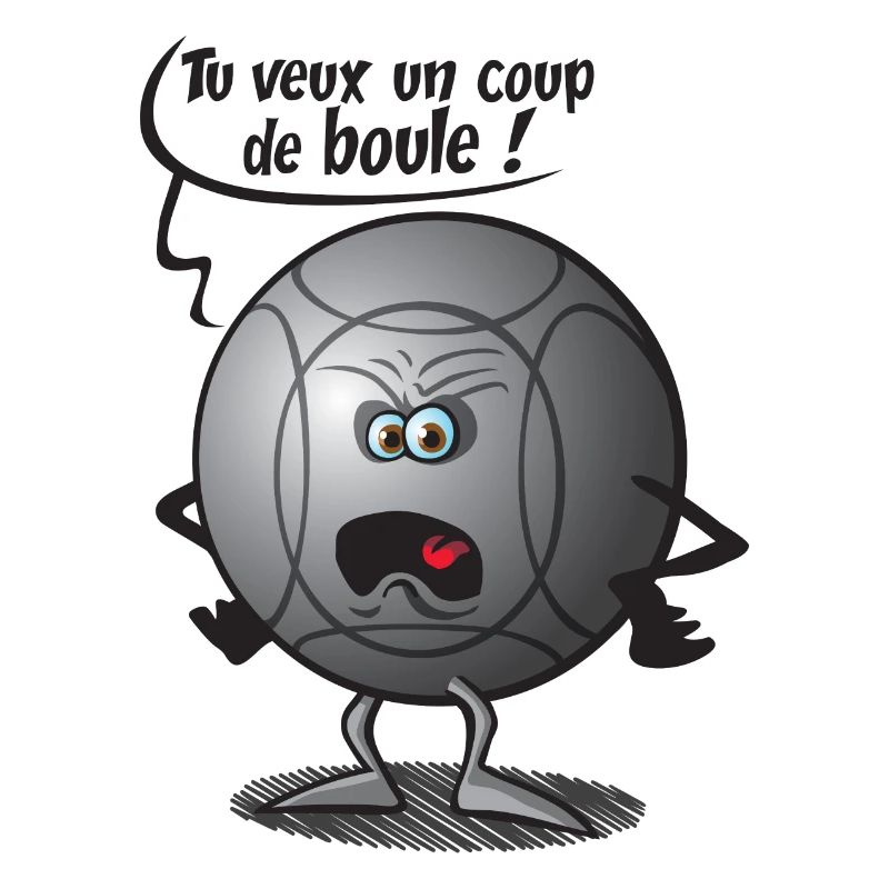 Tu veux un coup de boule de pétanque