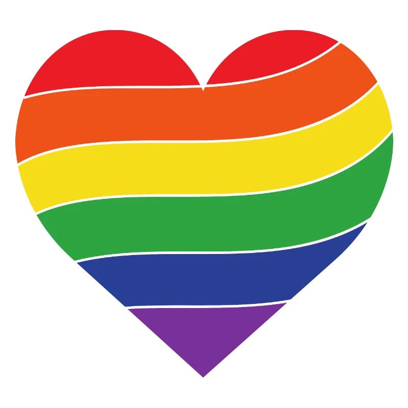 Regenbogen Herz | Pride
