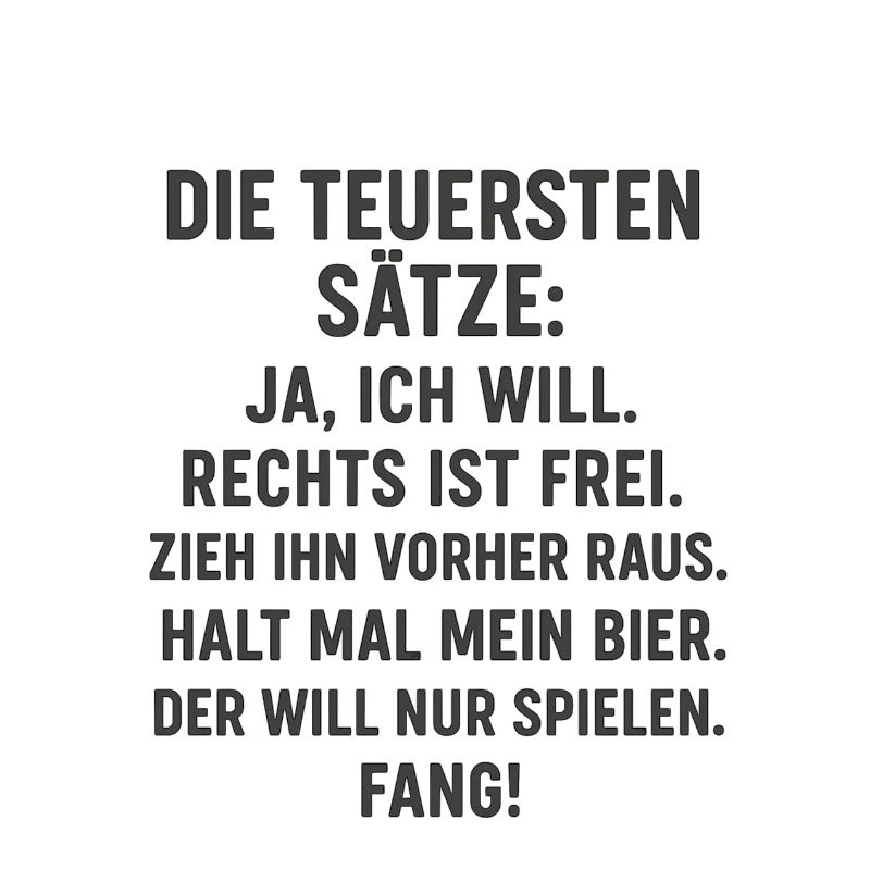 Die teuersten Sätze