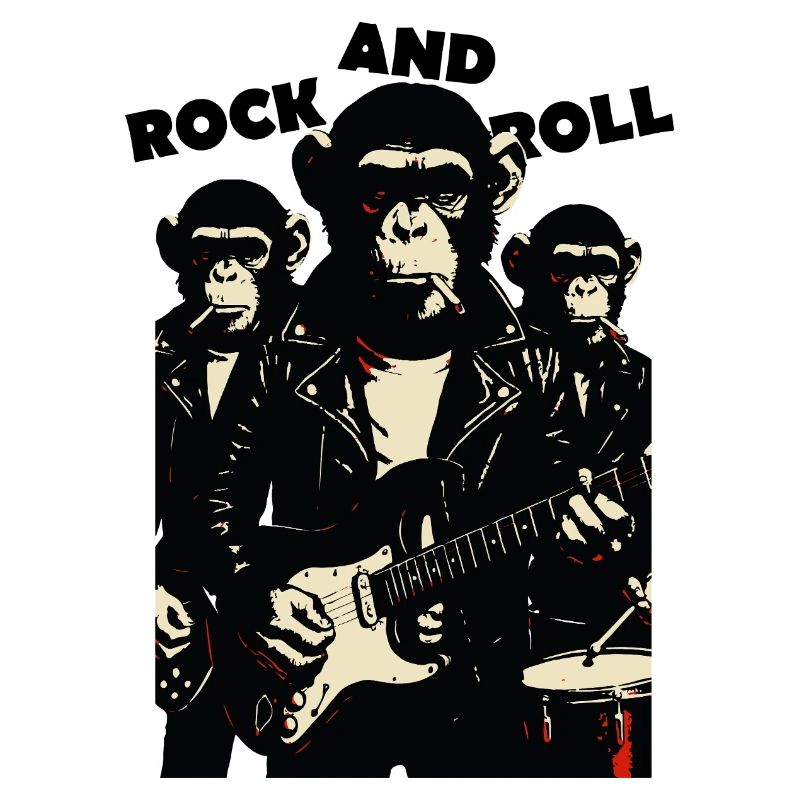 Rock and Roll Monkey band