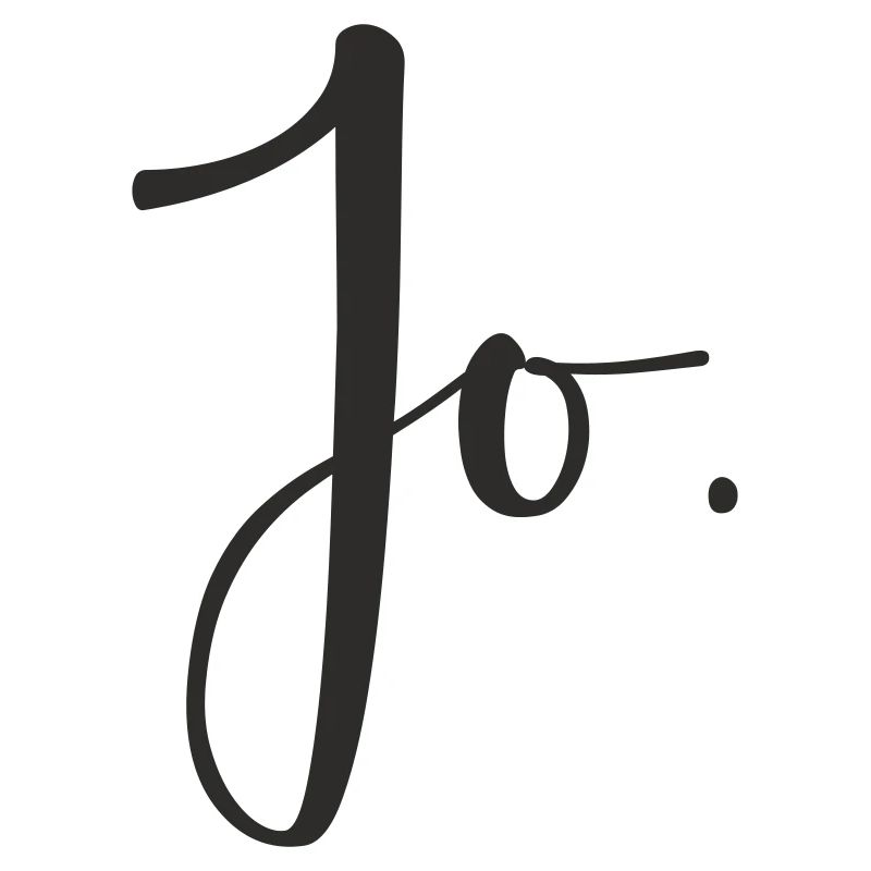 Jo – Conception de texte de lettrage manuel