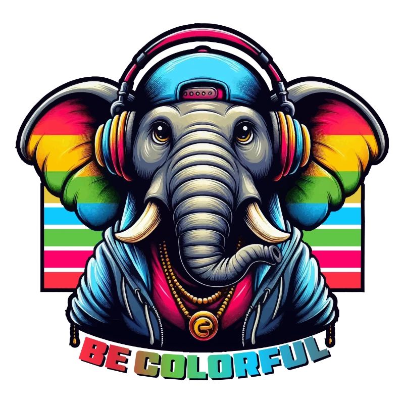 be colorful