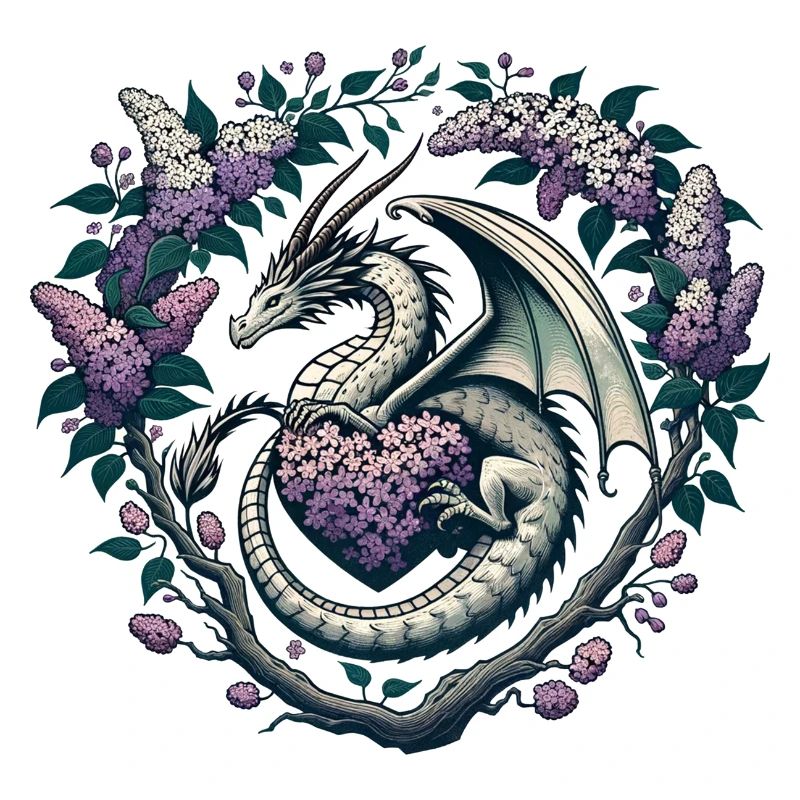 Flieder-Drache