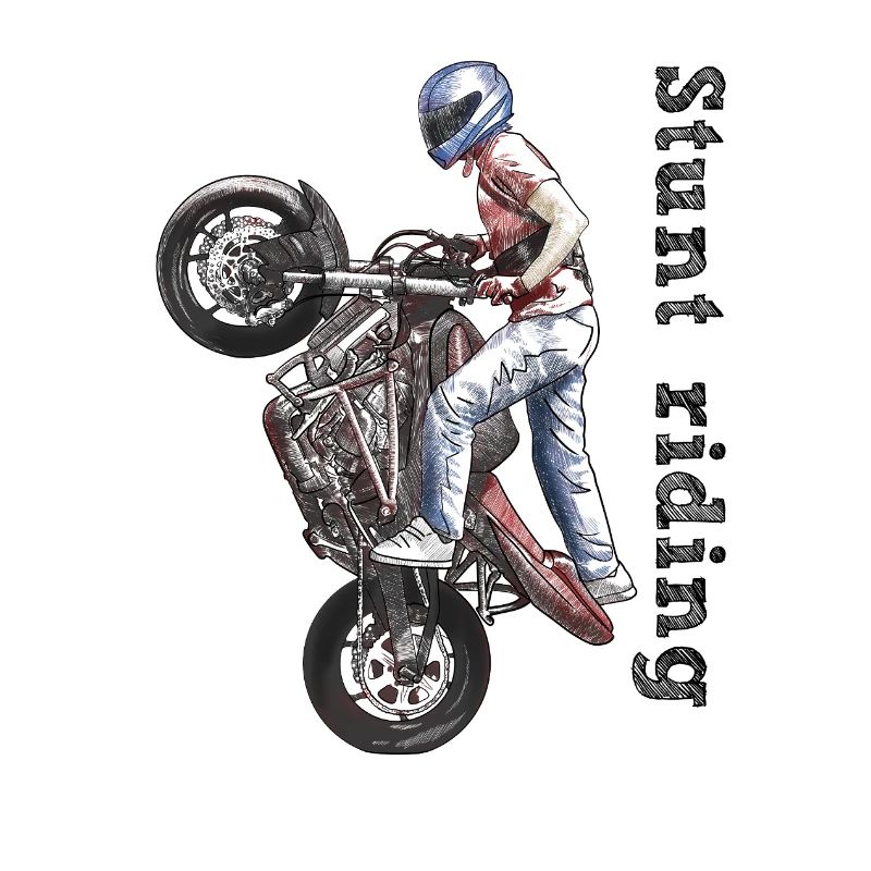 stunt riding