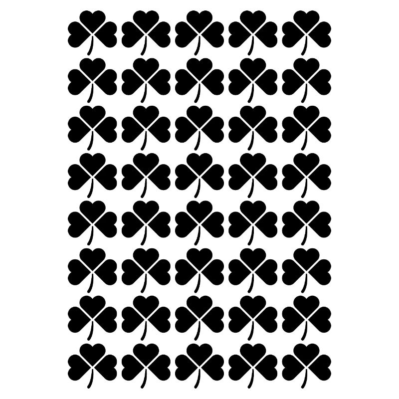 Irisches Kleeblattmuster