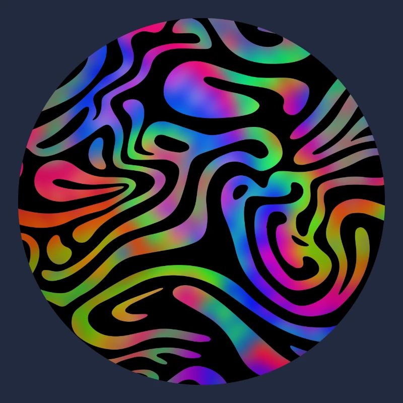 Couleurs esthétiques Acid Wave