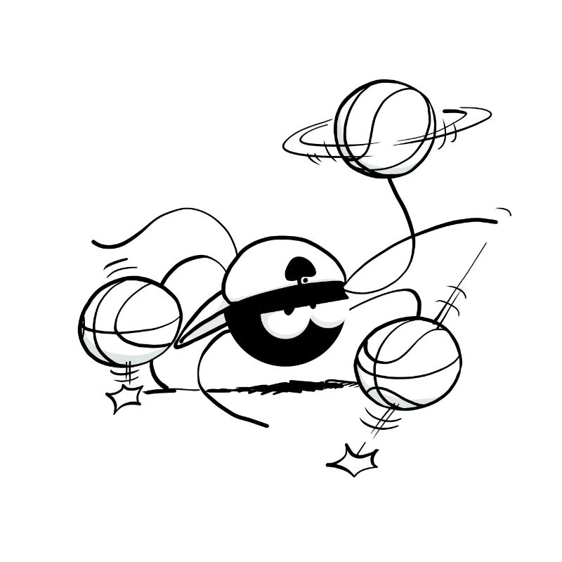 Beth the Spider - Basketball (Version ohne Text)