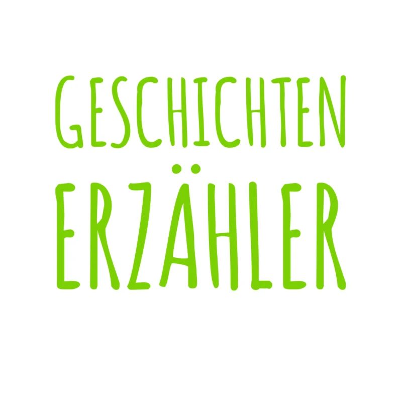 ich bin ein Geschichtenerzähler