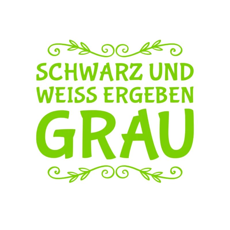so entsteht grau
