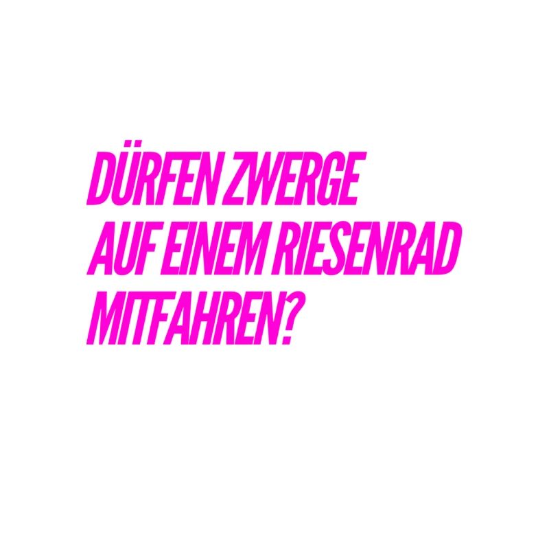 darf man das?