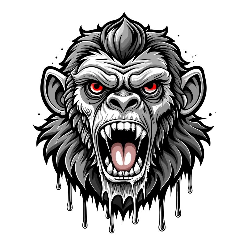 Tête de singe