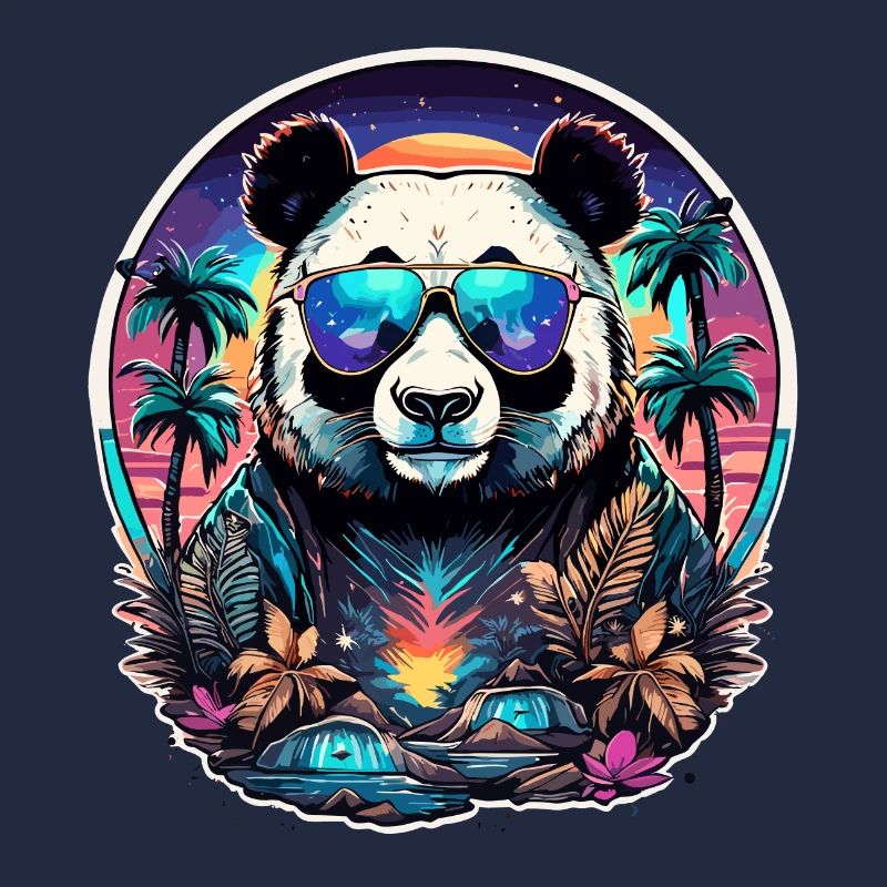 Tattoo / Tier / Kunst / cool / Comic / Panda