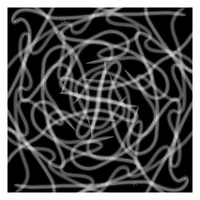Design abstrait noir et blanc