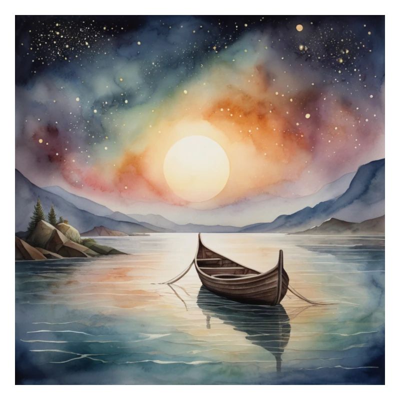 Celestial Boat – A Journey Through Time and Space