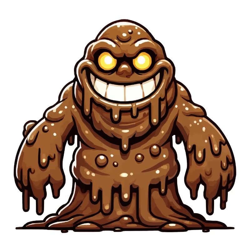 monstre de boue