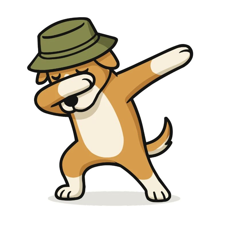 Dabbing pour chien