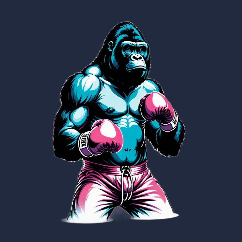Boxe Boxeur Gorille