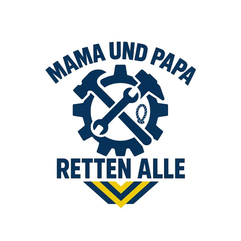 Mutter Vater Rettung Team Design