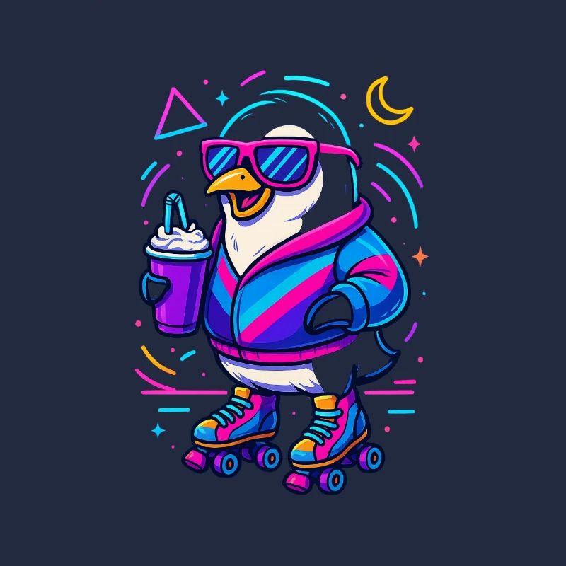 Roller Pinguin