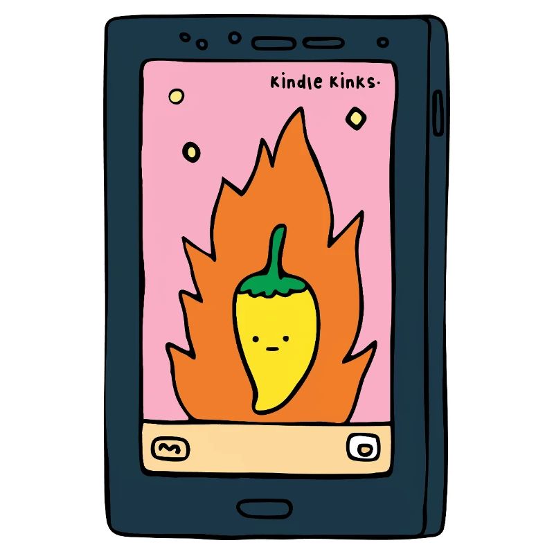 Spicy E-Reader “Kinks” Design | Funny BookT