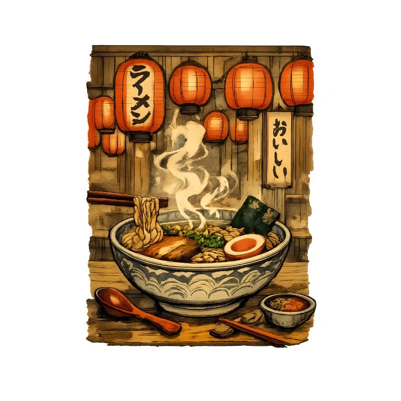 Ramen noodle soup