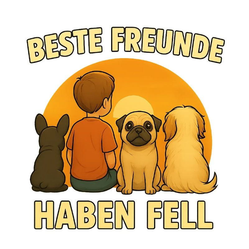 TinyPaws Fun Logo "Beste Freunde haben Fell"