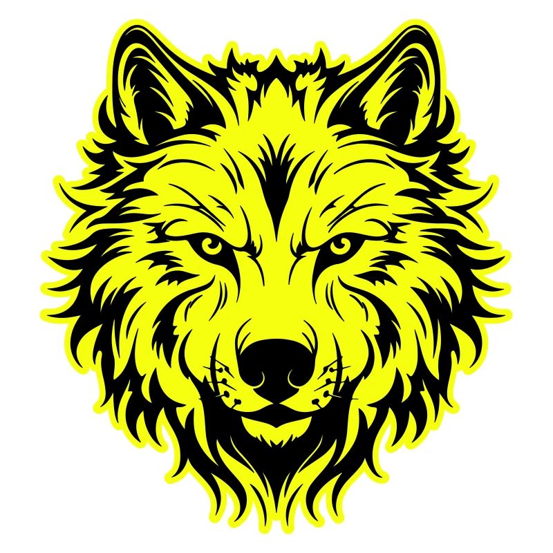 Wolf Head Portrait Icon