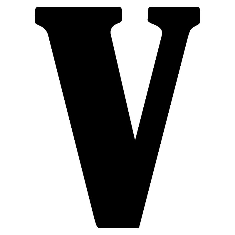 V