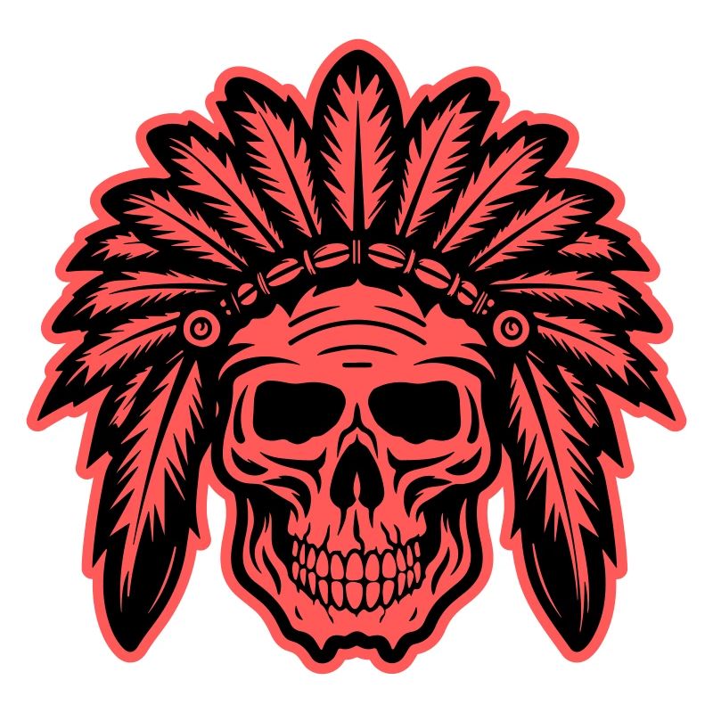 Crâne de chef indien Apache