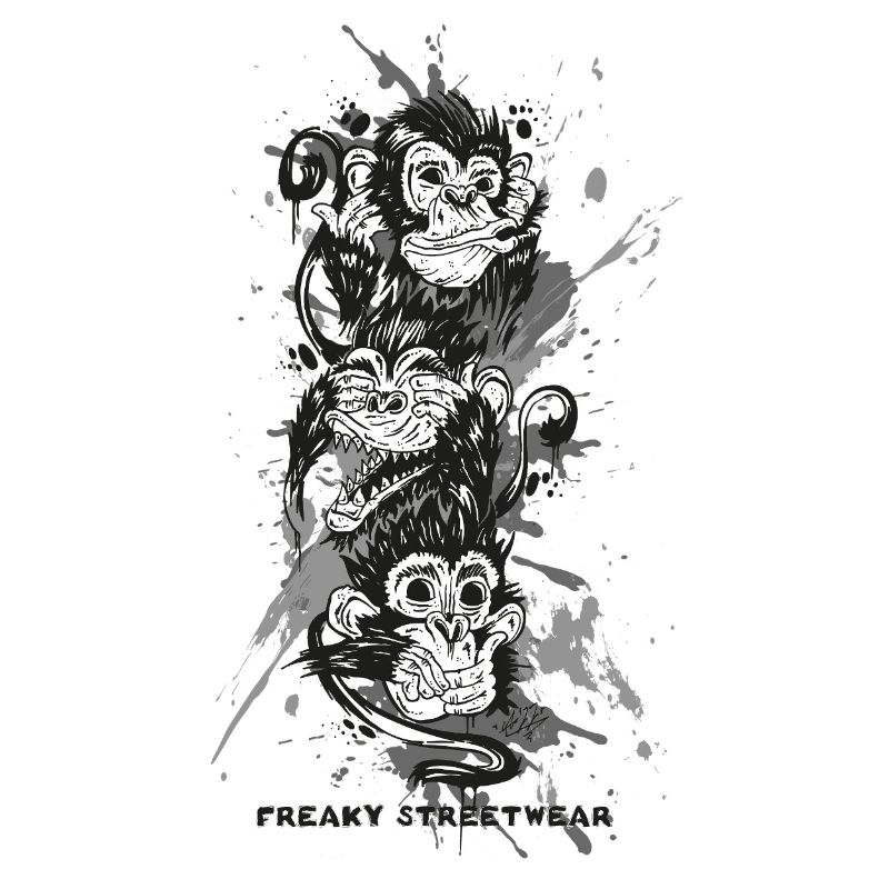 three monkeys