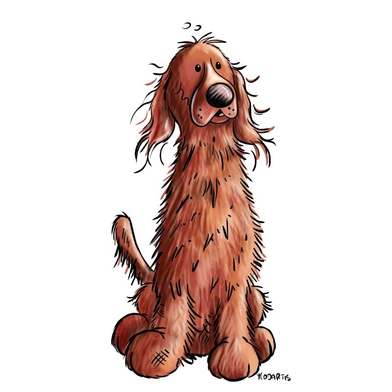 Süßer Irish Setter