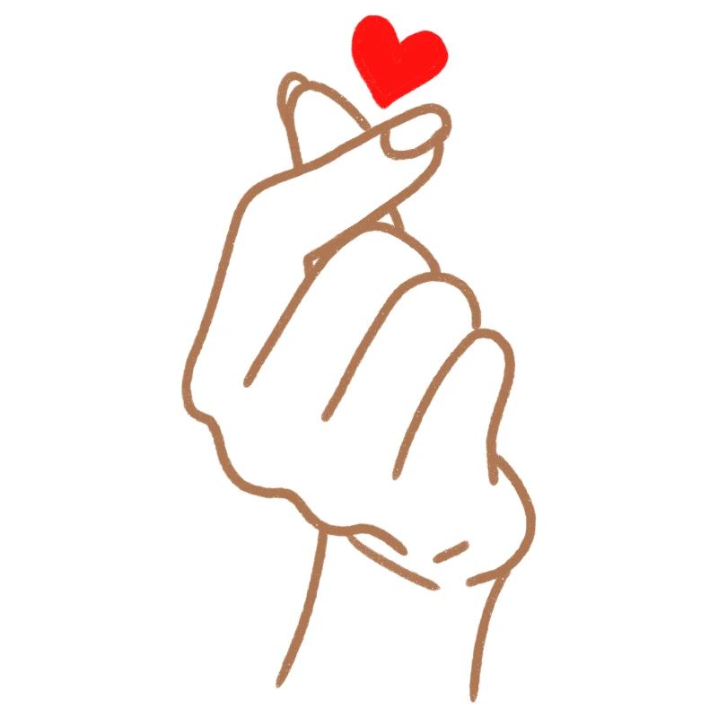 K-pop Love Symbol