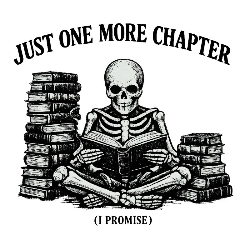 Just One More Chapter Skeleton