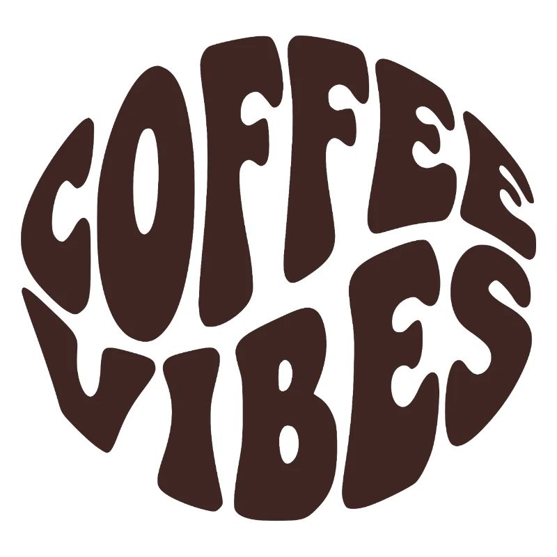 Coffee Vibes - Retro Groovy 70s Aesthetic
