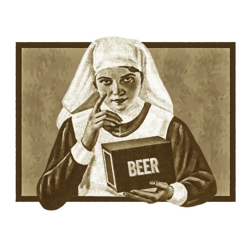 Vintage Bier Werbung